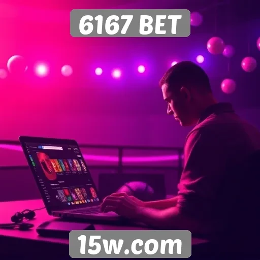 Experiência de usuário no site 6167 BET